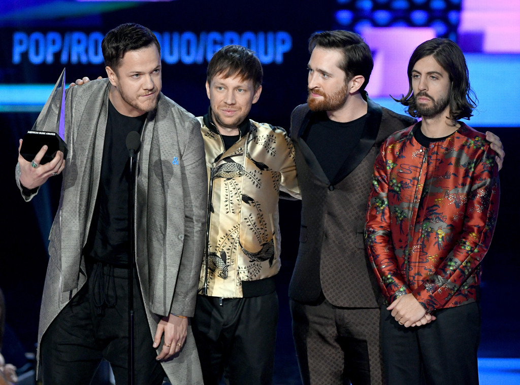 Imagine Dragons, Winners, America Music Awards, 2017 Imagine Dragons, Winners, America Music Awards, 2017